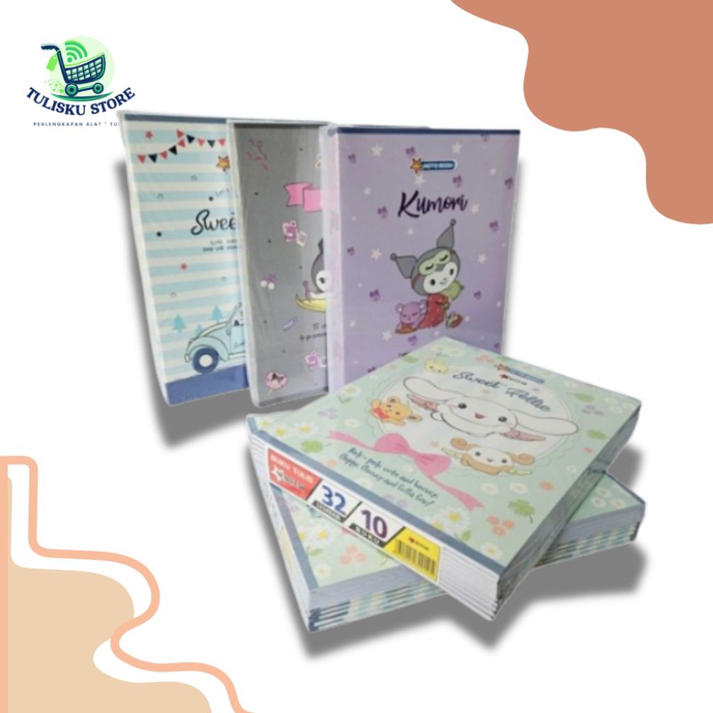 

(promo) buku tulis newstar / 32 lembar / buku catatan / 1 pak isi 10 pcs buku