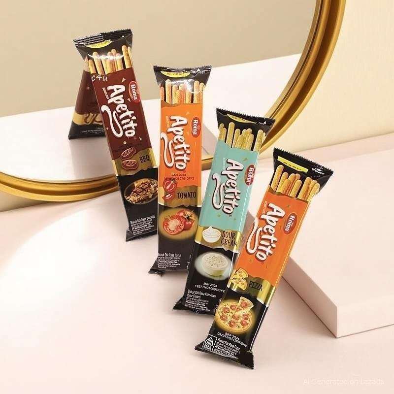 

Roma Apetito all varian BOX Biskuit stik Pizza Apetito BBQ apetito Saur Cream Tomato