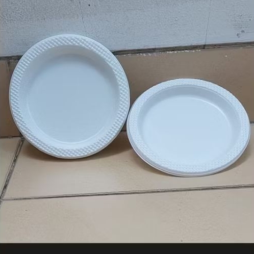 Piring Plastik KECIL P6 1 Pak ISI 50 Piring