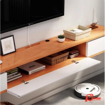 Meja TV gantung minimalis Rak TV gantung Minimalis Lemari TV Dinding Bupet TV Tempat Penyimpanan Kab