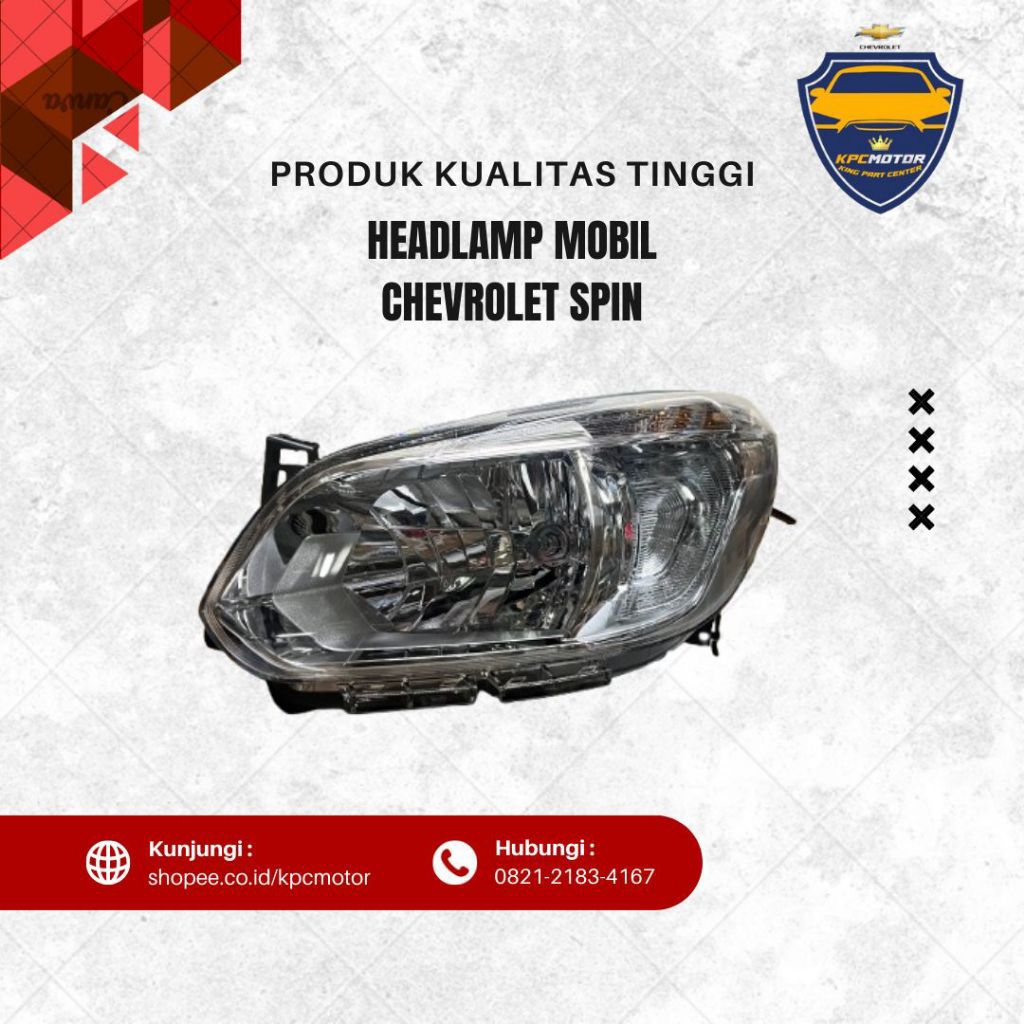 Headlamp Mobil Chevrolet Spin