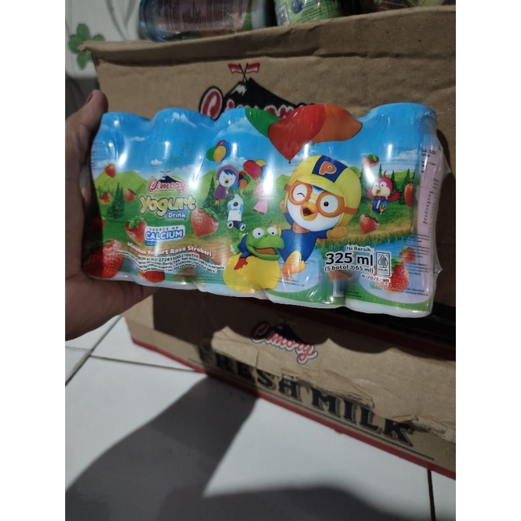 

Cimory yogurt drink mini 65gr 1slop isi 5botol