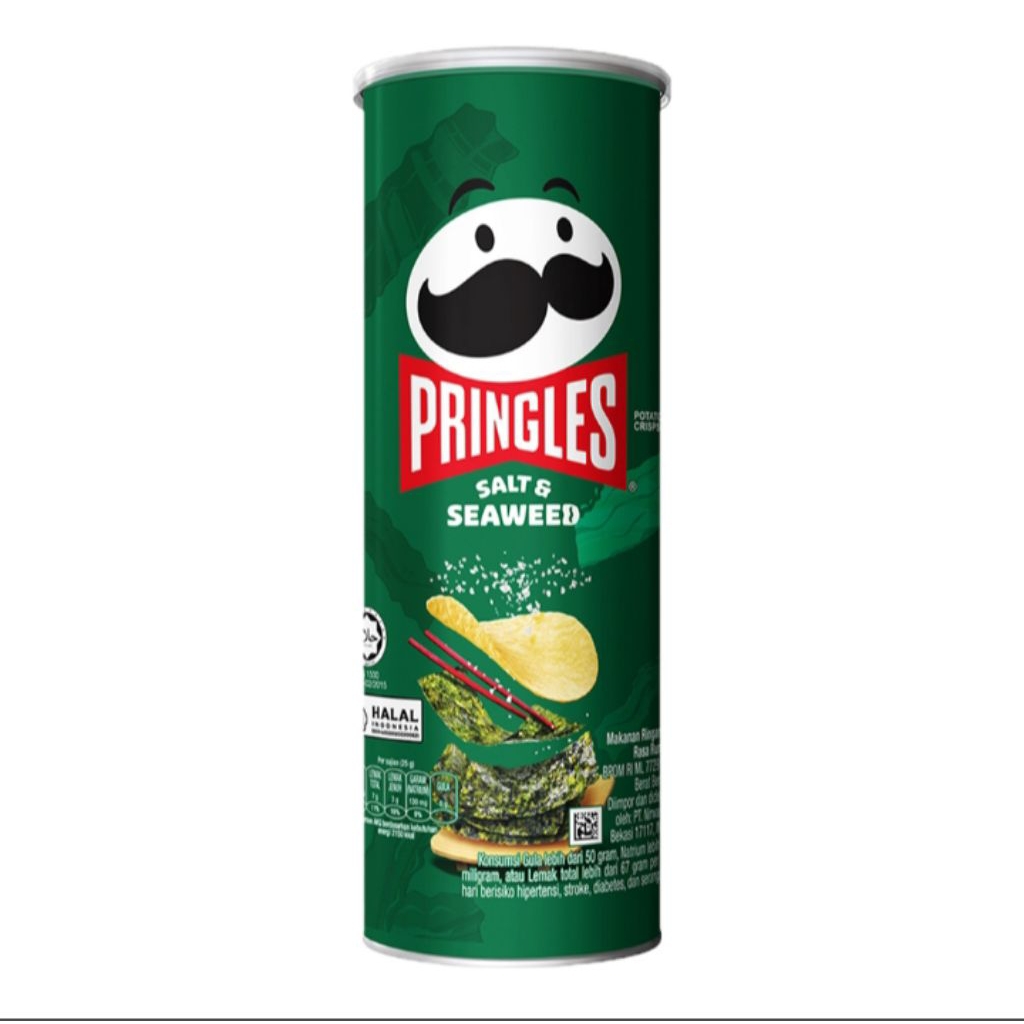 

Pringles Potato Crisps Salt & Seaweed 102 g