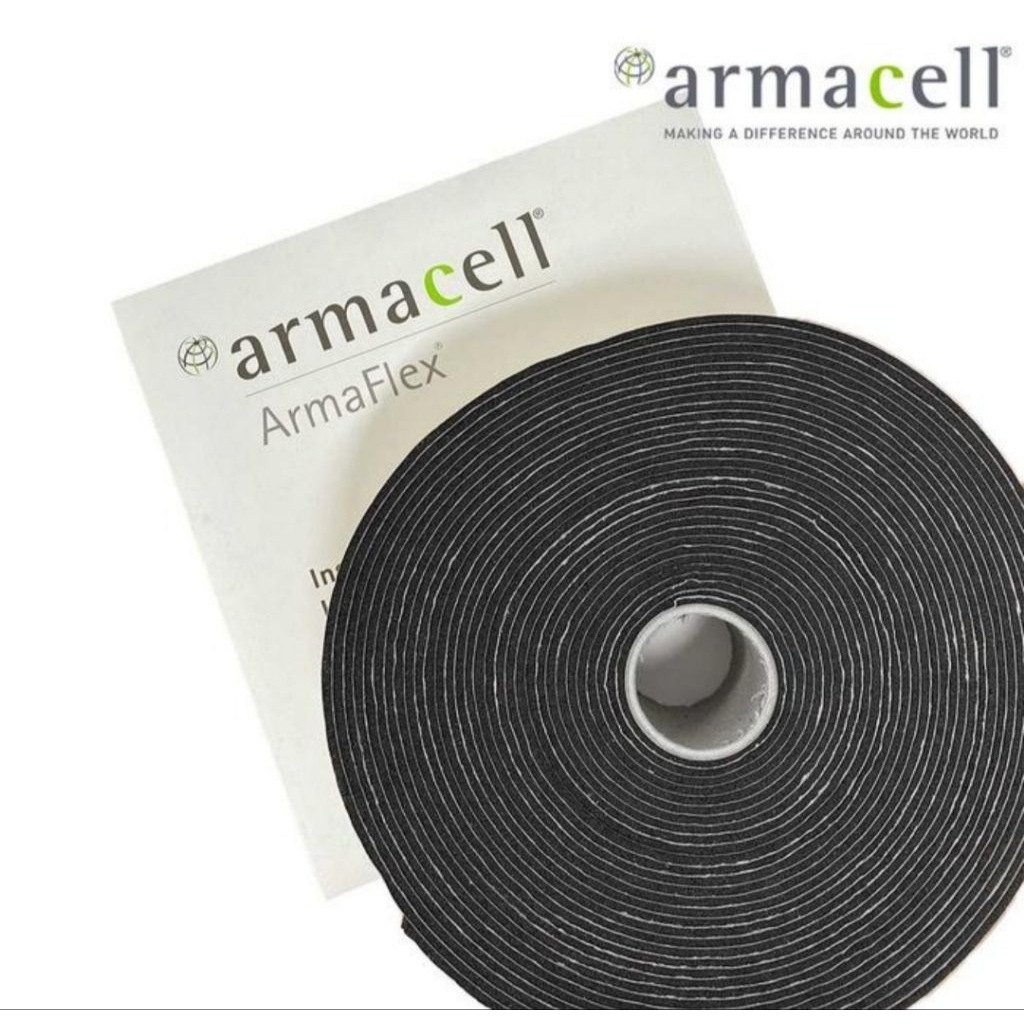 ArmaCell ArmaTape Original 3mm x 50mm x 9,14m Isolasi Pendingin Armaflex 100% Original Ready Stok