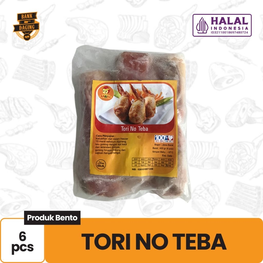 

TORI NO TEBA ISI 6PCS BANKDAGING