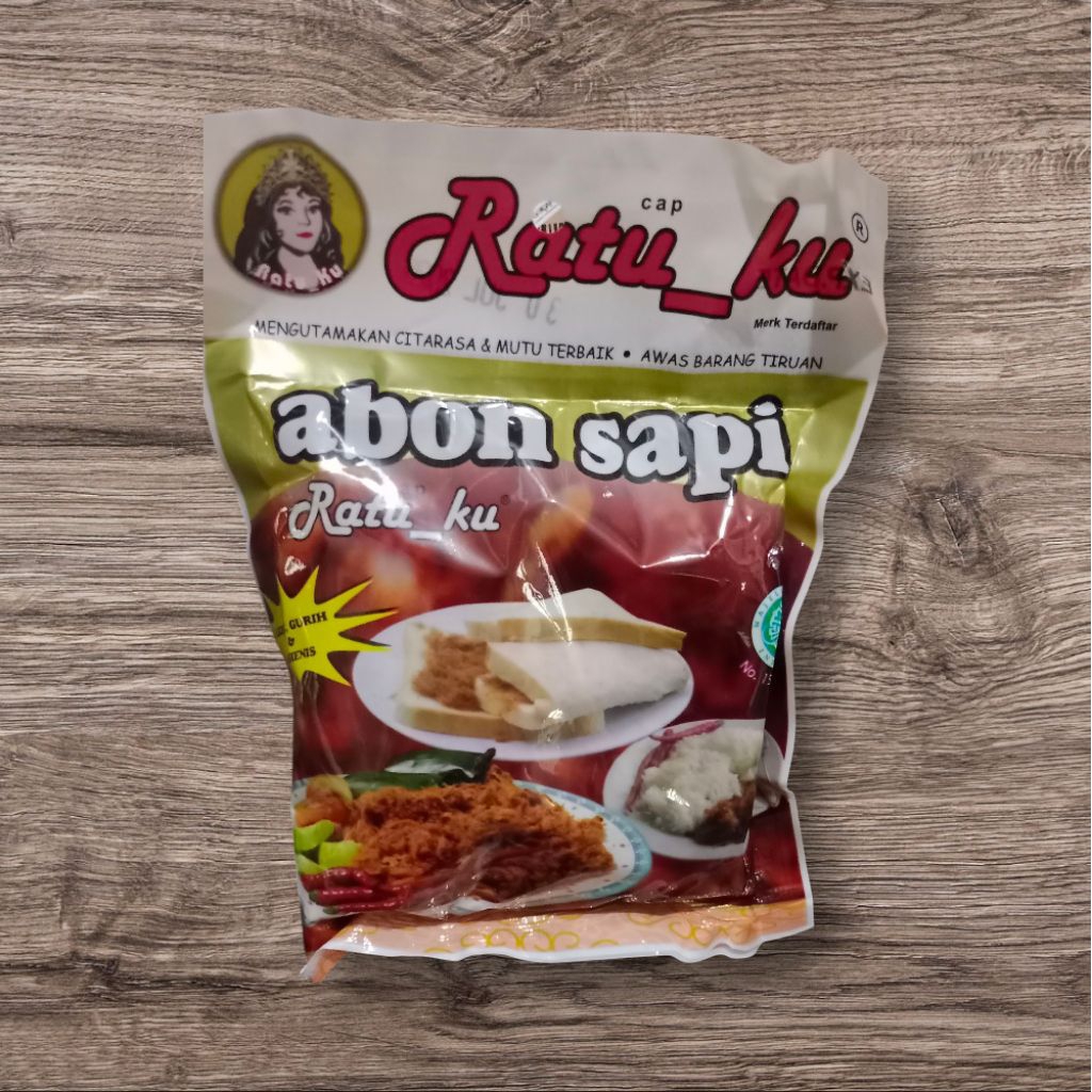

abon sapi ratuku100g isi 5bungkus