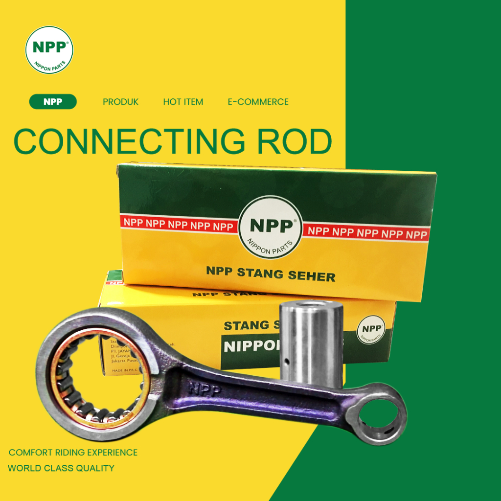 Connecting Rod / stang seher GL 125 (Kode 011-440-300 NPP) 100% Original NPP – Kualitas Dunia
