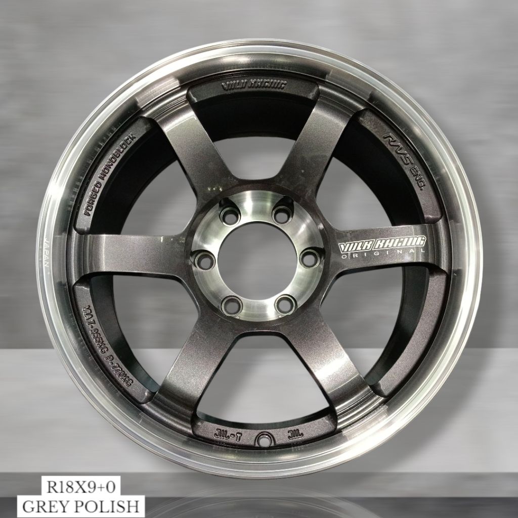 VELG TE37 R18 FLOW FORGED FORTUNER HILUX PAJERO
