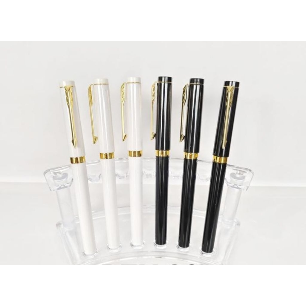 

Pen 777/ Pulpen Metal Paku Pen Gel Besi / Pulpen Souvenir Polos/ Ballpoint Plastik Polos