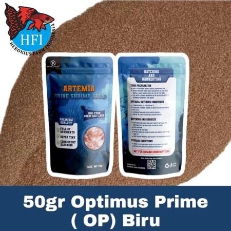 Artemia Optimus Prime Net 50 Gram/Alternatif Artemia Supreme Plus