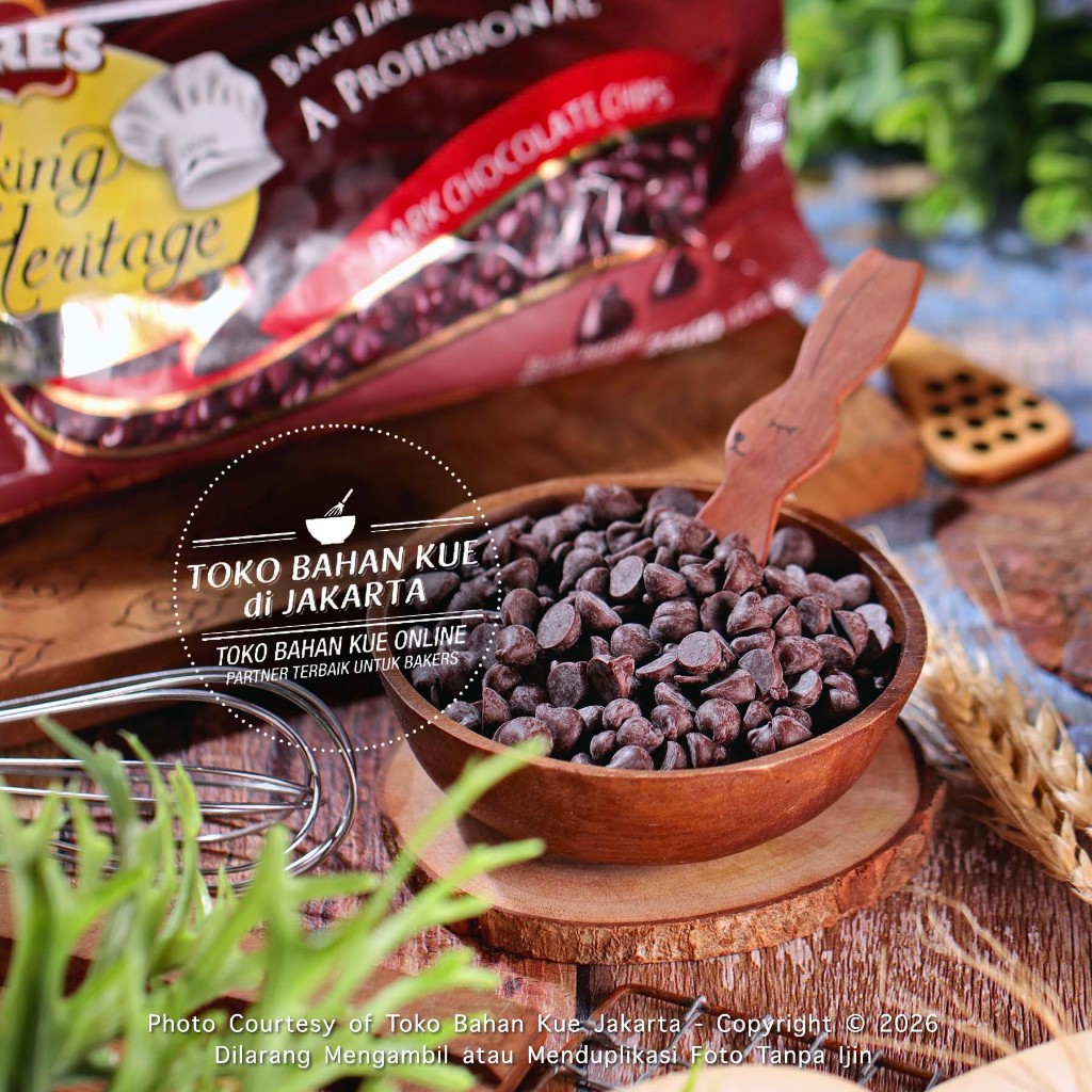 

CERES Baking Heritage DARK ChocoChip 100gr Chocolate Chips