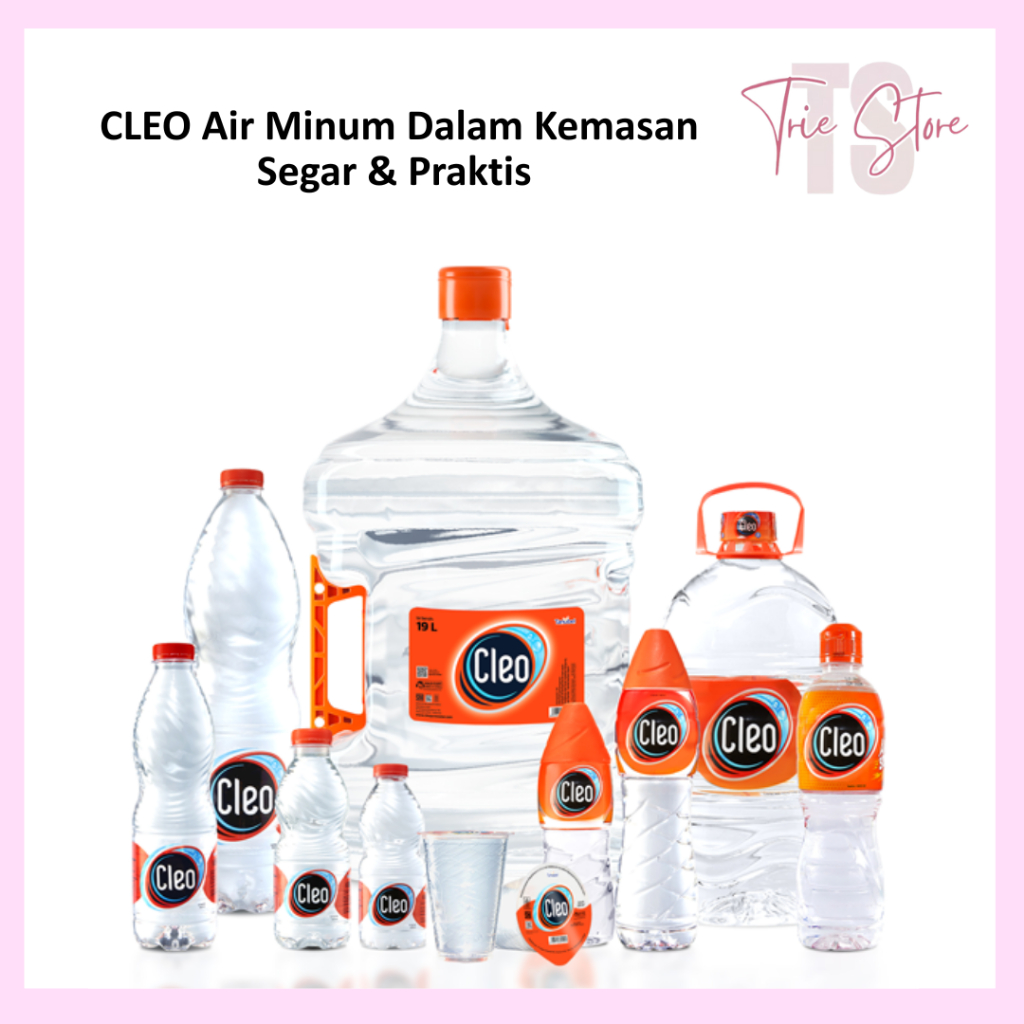 

CLEO Air Mineral / Air Kemasan Berkualitas, Kesegaran Alami untuk Hidup Sehat