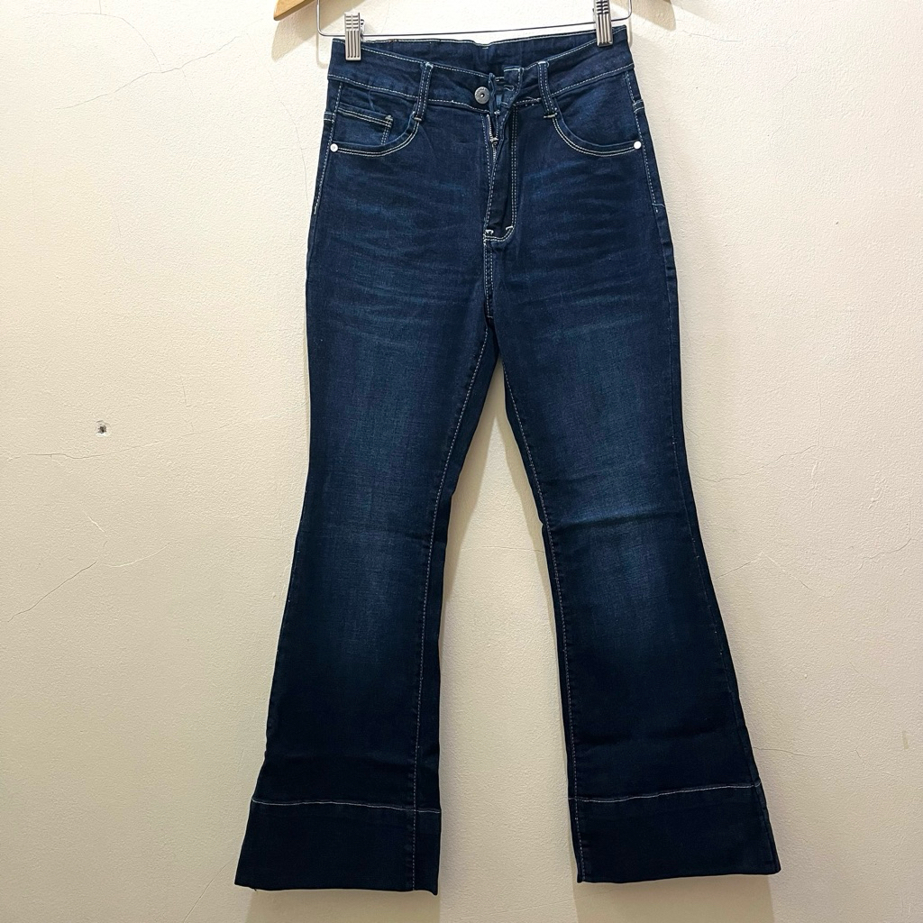 Cutbray Verada Cakar Tint/ Cutbray Hw Wanita Kekinian Dolce Retro Evodom Jeans