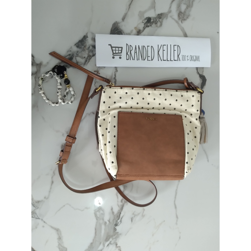 Tas Fossil Bahu small 100% Original Preloved