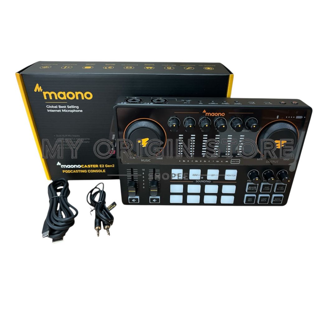 BARU ORIGINAL MAONO AME2 GEN2 NEW VERSION MAONOCASTER E2 AME GEN E 2 SOUNDCARD SOUNDCARD SOUND CARD