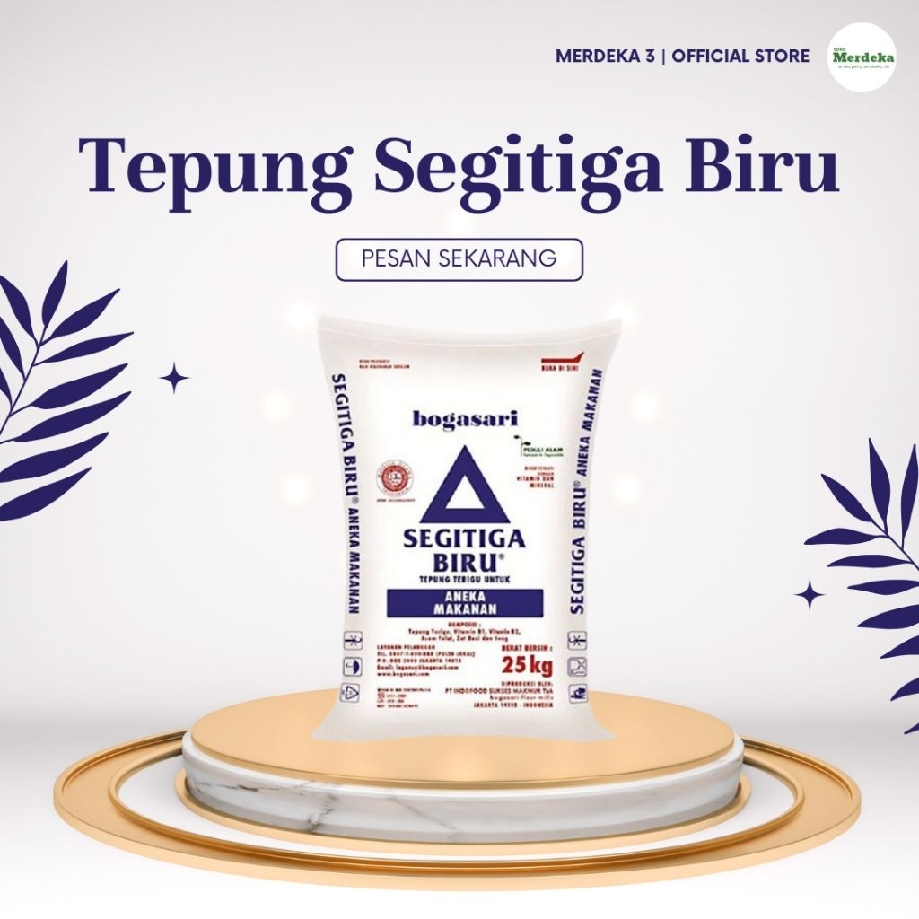 

Tepung Segitiga Biru