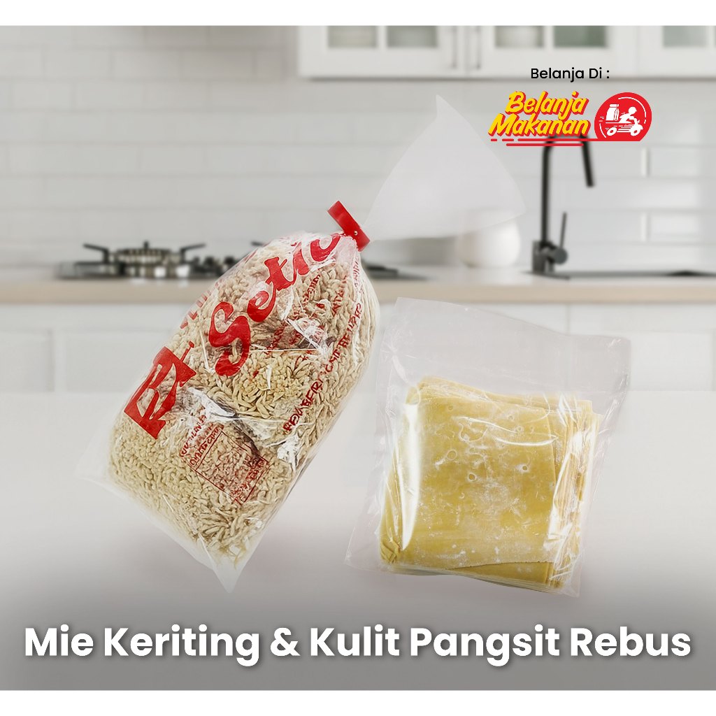 

PROMO HEMAT ( Mie Keriting & Kulit Pangsit Rebus)
