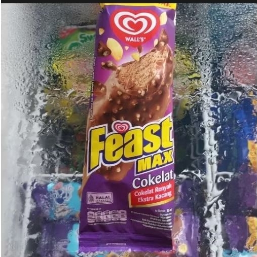 Es Krim Ice Cream Walls Feast Chocolate 1 pcs