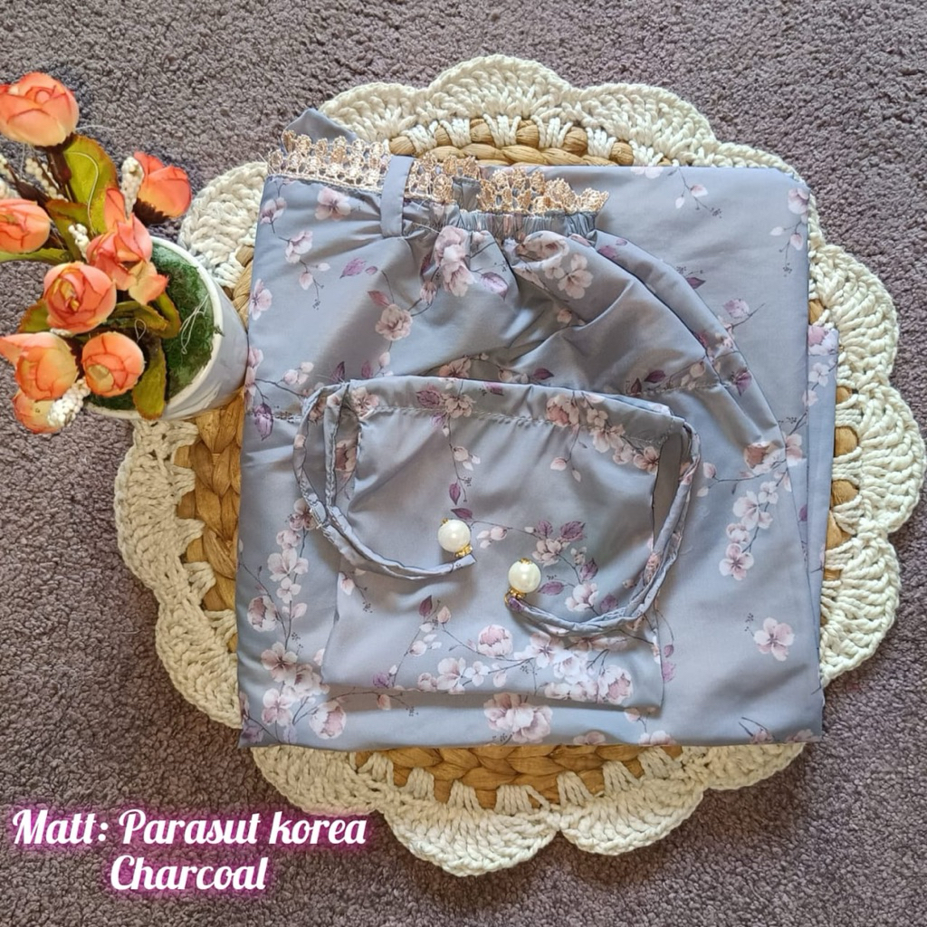 Mukena Parasut korea