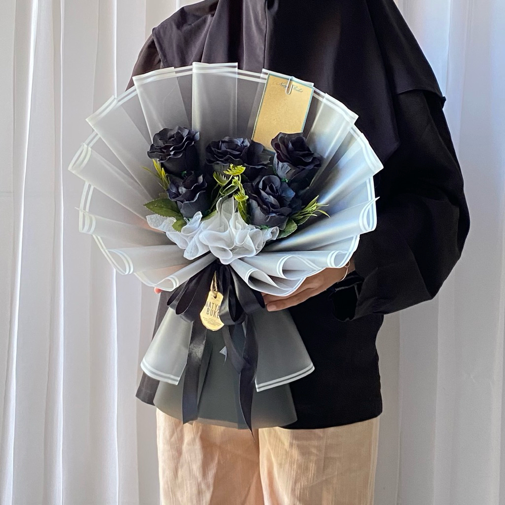Buket Mawar Hitam | Black Roses Mawar Hitam Murah