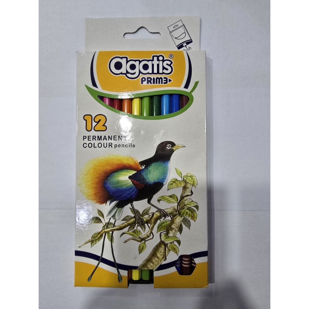 

Agatis Pensil warna 12 warna [ PRIME SERIES ] kualitas premium