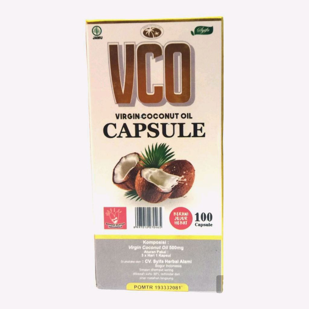 VCO Kapsul  CV. Syifa 100 kapsul