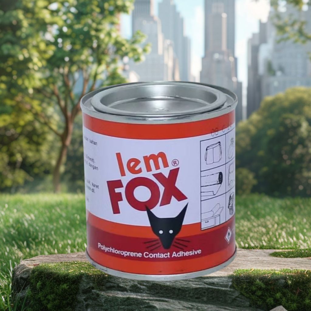 

Kaleng Lem Kuning Fox FK-70Gr Lem Aibon