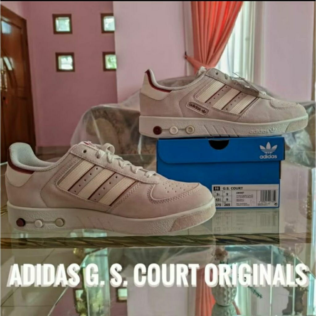 Sepatu Adidas Originals GS Court Shoes Original GW4497 not Adi2000 Campus 00's Samba CT86