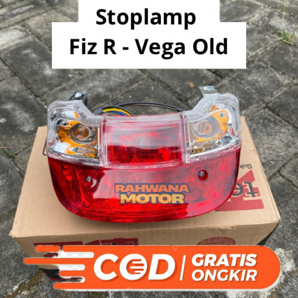 Stoplamp Belakang Yamaha Fiz R & Vega Old & Scorpio | Lampu Rem Belakang Motor Yamaha Fiz R dan Vega