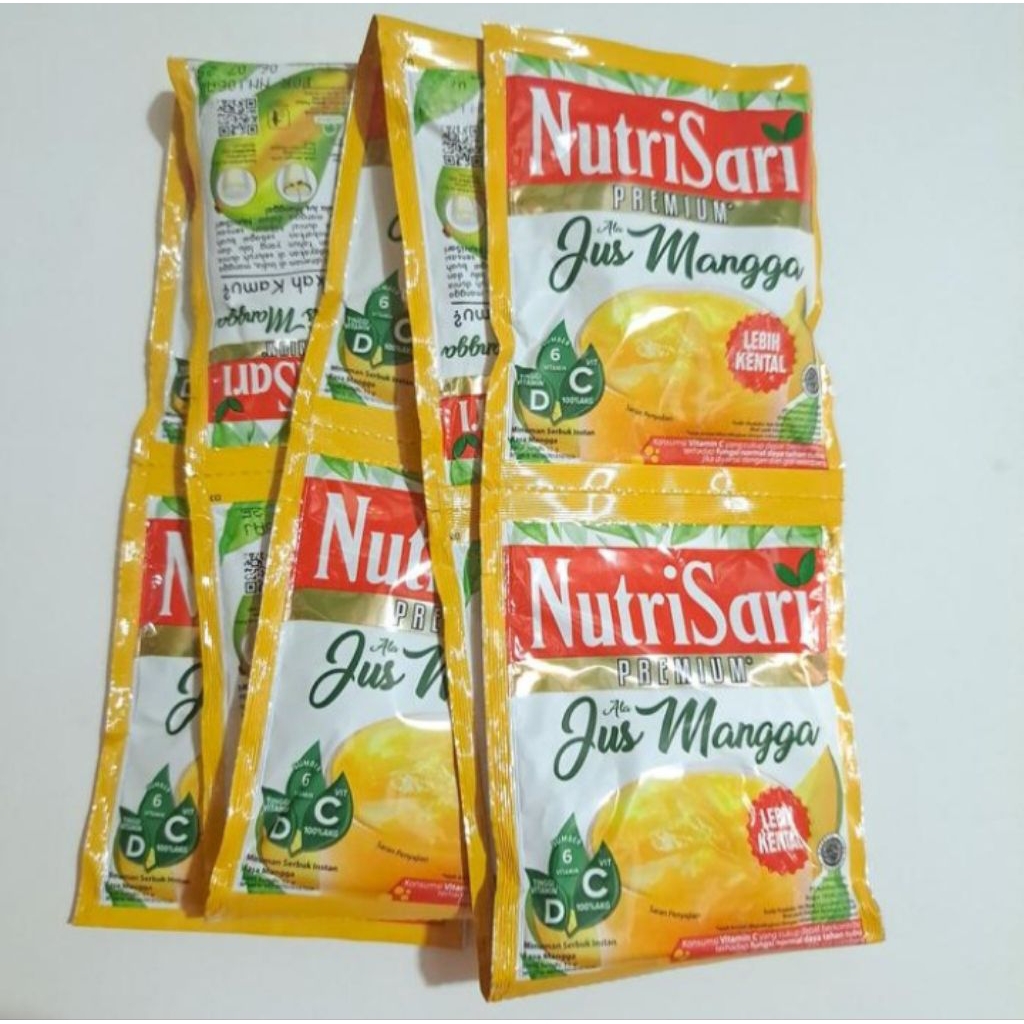 

Nutrisari premium jus mangga sachet - jus kental manis