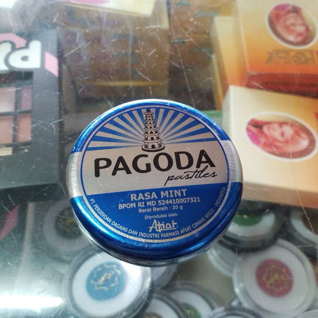 

(100% ORIGINAL BPOM) Permen Pagoda Pastiles Rasa Mint