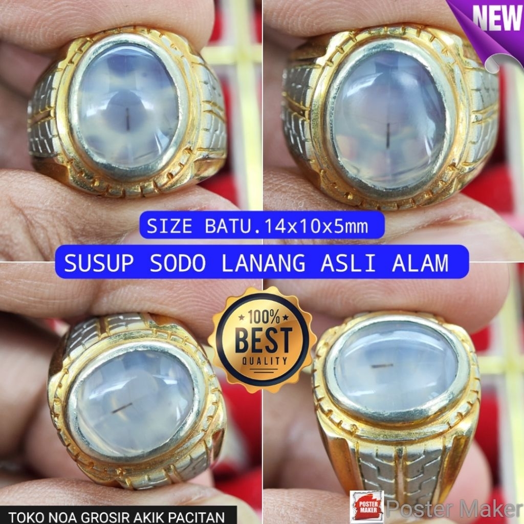 CINCIN SODO LANANG ASLI NATURAL PACITAN