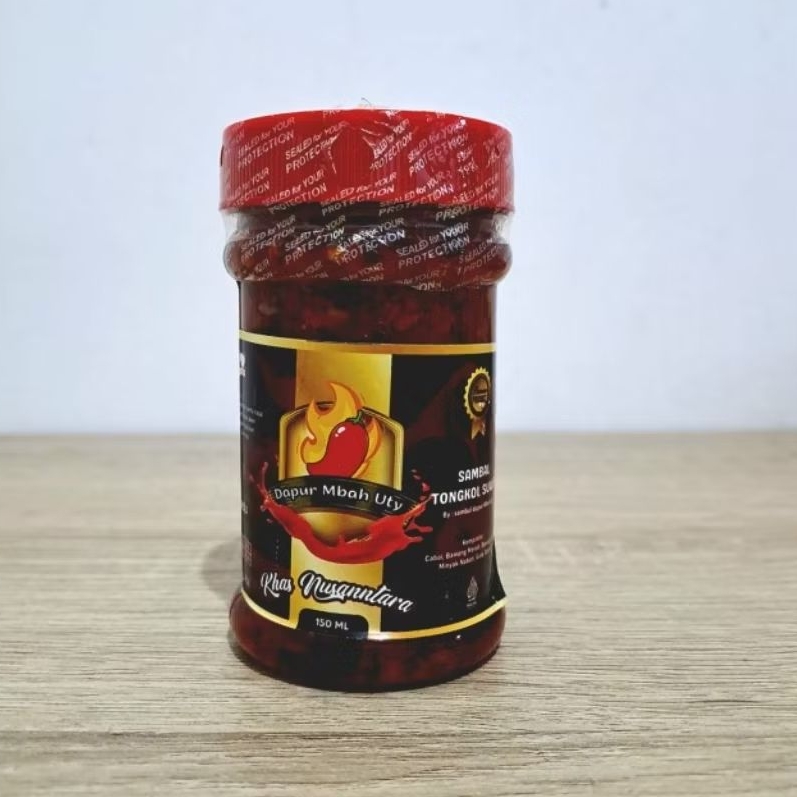 

SAMBAL MBAH UTY KEMASAN 150 ML - LAMPUNG