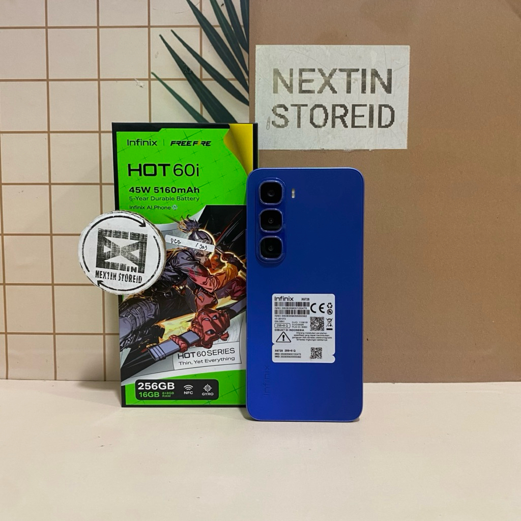 INFINIX HOT 60i 6/128 8/256 SECOND FULLSET