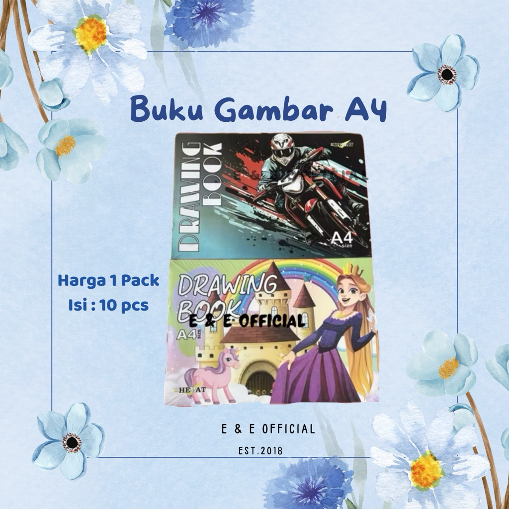 

BUKU GAMBAR SIHEBAT A4 MURAH / BUKU GAMBAR SIHEBAT COWOK / BUKU GAMBAR CEWEK / BUKU GAMBAR KARAKTER