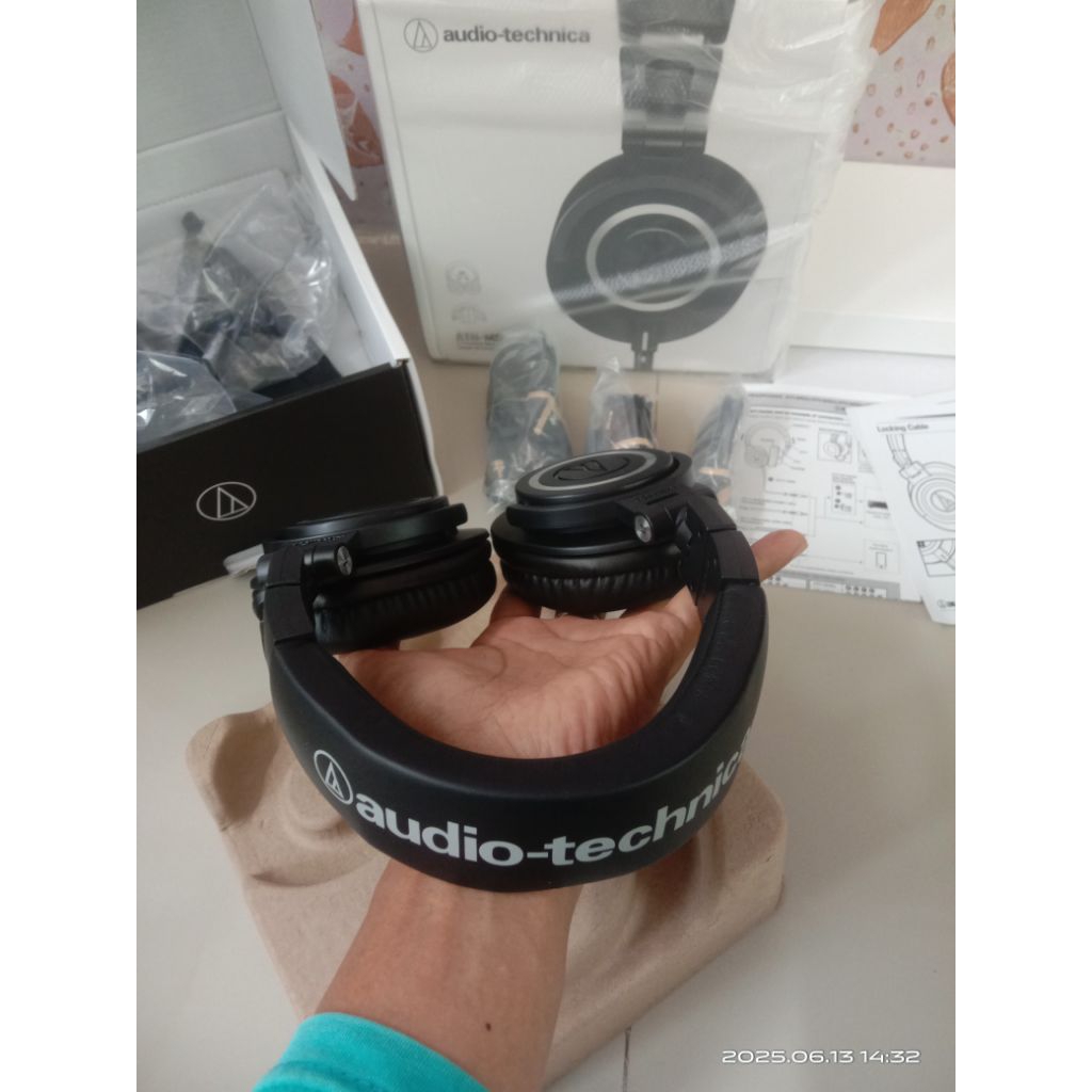 Headphone Audio Technica ATH M50X