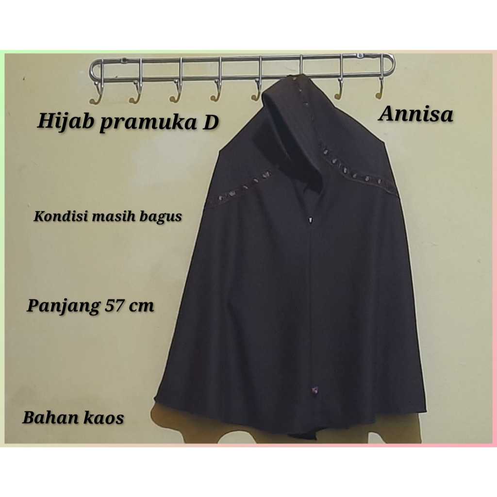 Hijab pramuka kerudung sekolah coklat anak perempuan PRELOVE SD SMP SMA jilbab seragam murah meriah