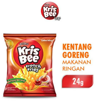 

KRISBEE FRENCH FRIES KENTANG GORENG 24GR [ Pcs ]