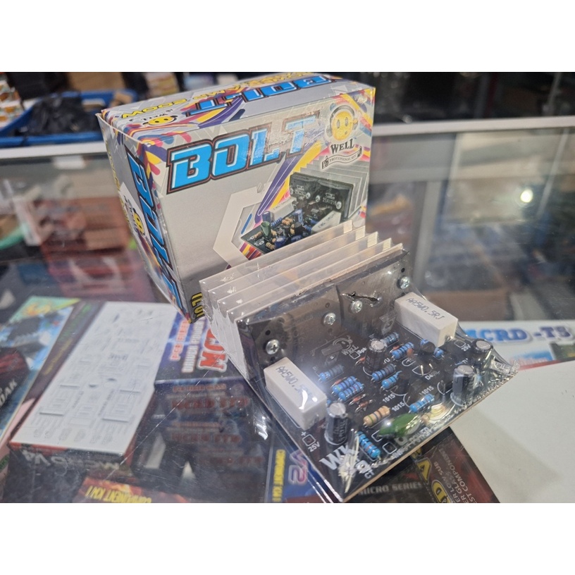 POWER KIT Amplifier Audio Profesional MONO SANKEN 400W MURAH SANKEN 5DY BOLT WELL