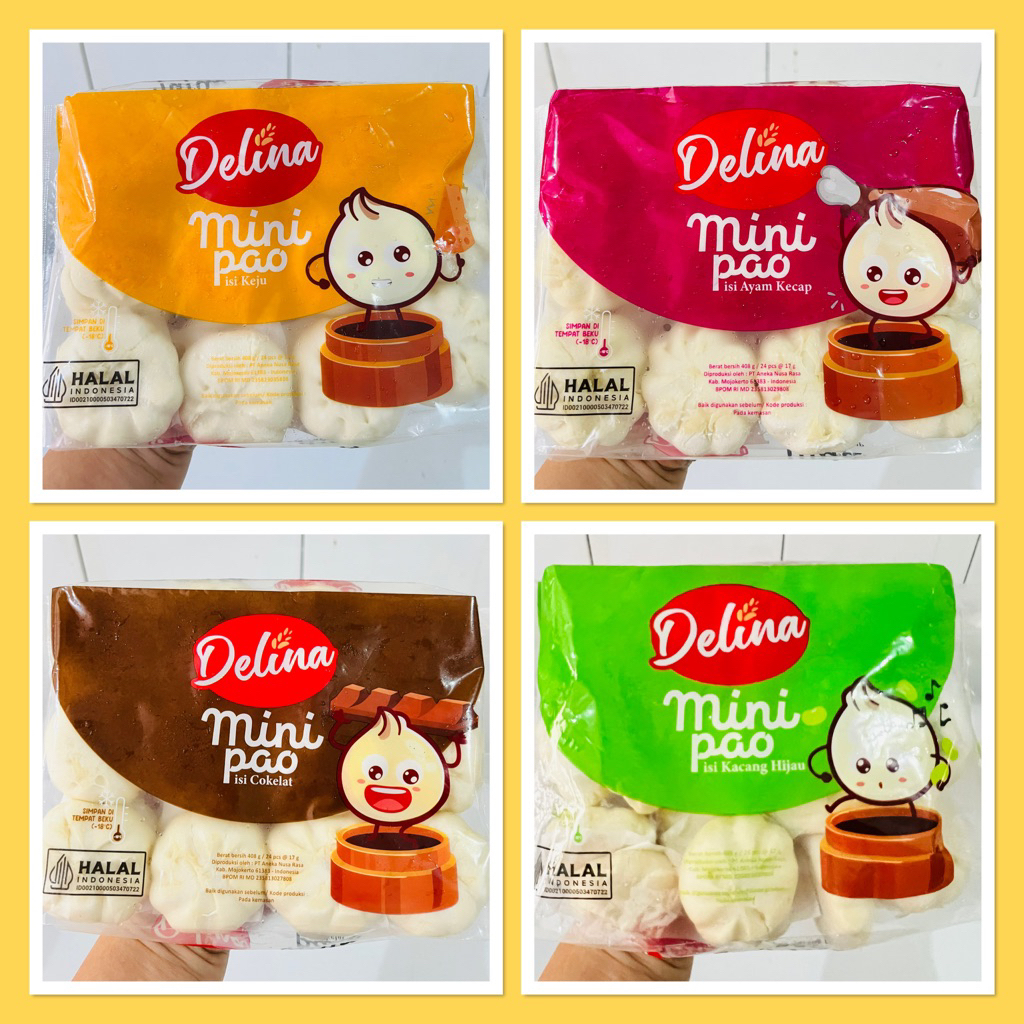

DELINA MINI PAO FROZEN ISI 24 BIJI