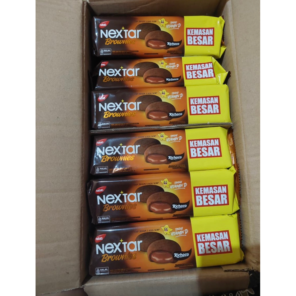 

PROMO NEXTAR BROWNIES 90 GRAM ( DAPAT 3 BUNGKUS )