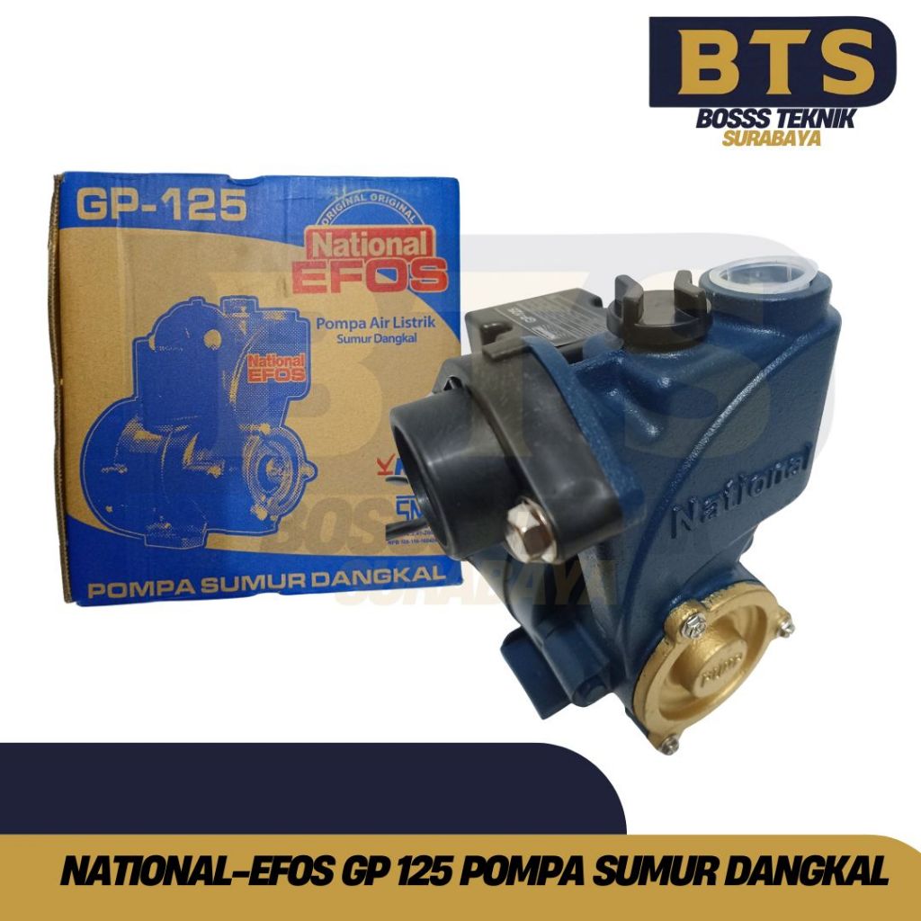 Pompa Air / Pompa Sumur GP-125 EFOS Pompa Air Sumur Dangkal National efos / Nasional king/national I