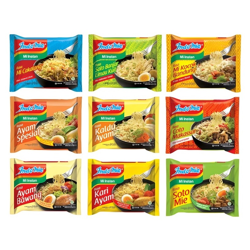 

indomie kuah all varian