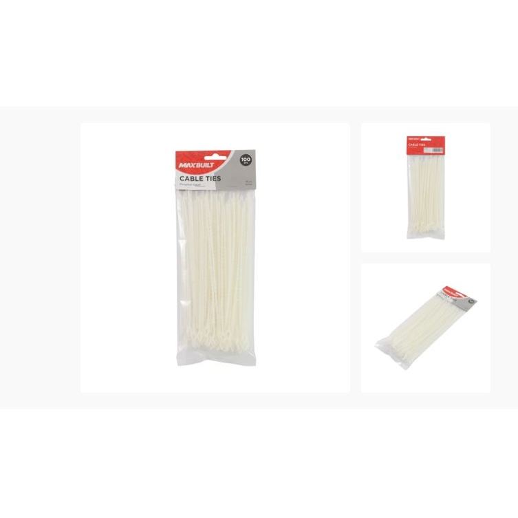 

Maxbuilt Set 100 Pcs Tali Pengikat Kabel Valuepack - Putih