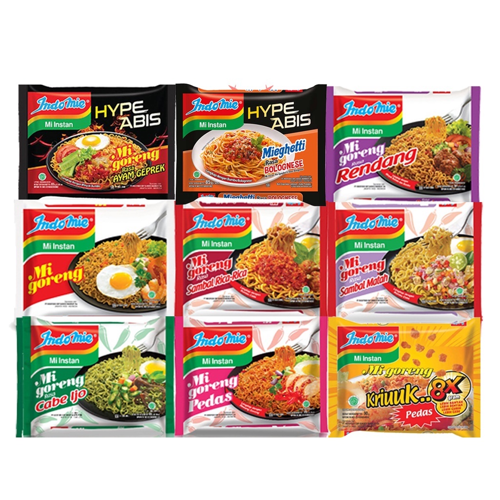 indomie goreng all varian