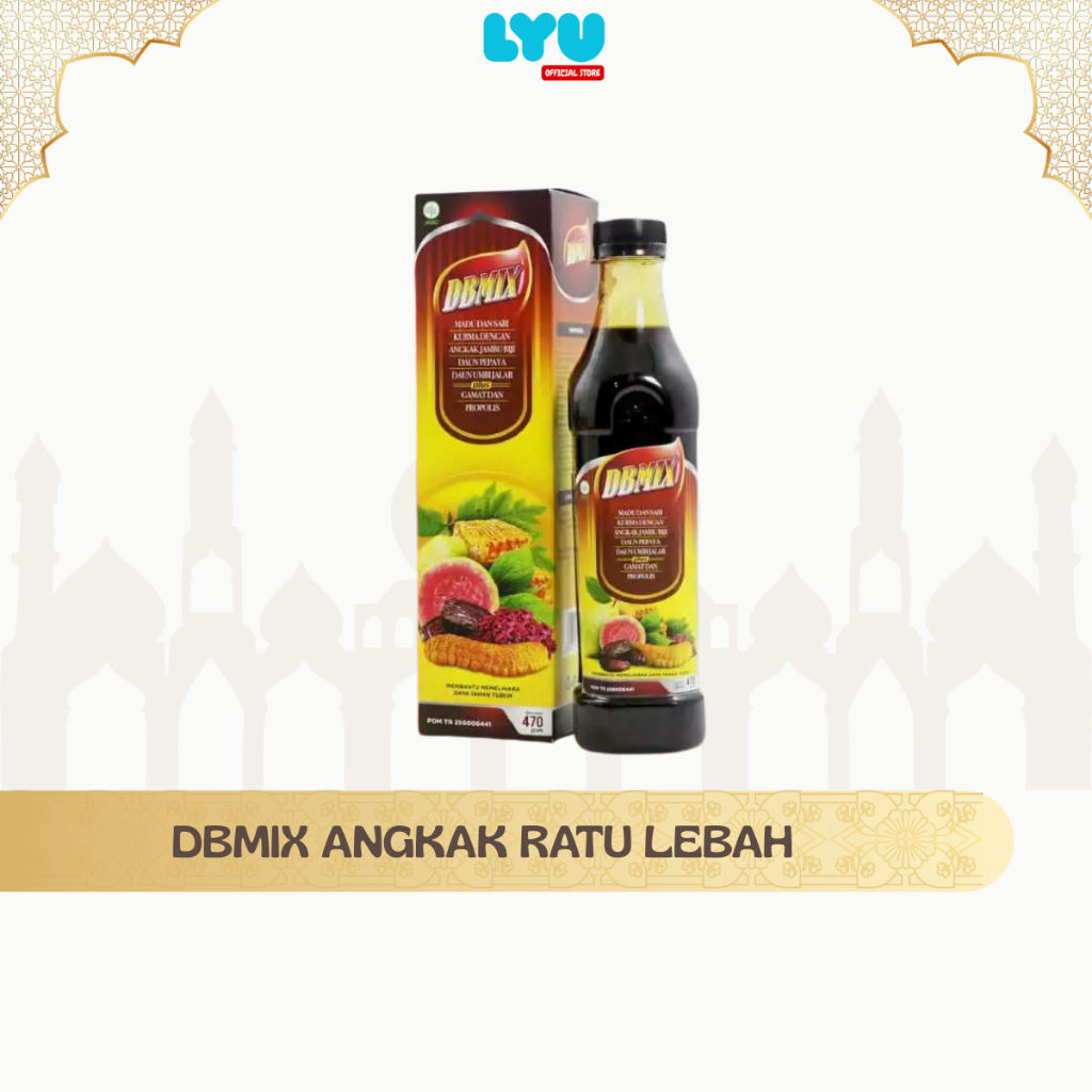 

DBMIX MADU SARI KURMA ANGGAK JAMBU BIJI DAUN PEPAYA – MENINGKATKAN HB & TROMBOSIT | JAMU HALAL BPOM