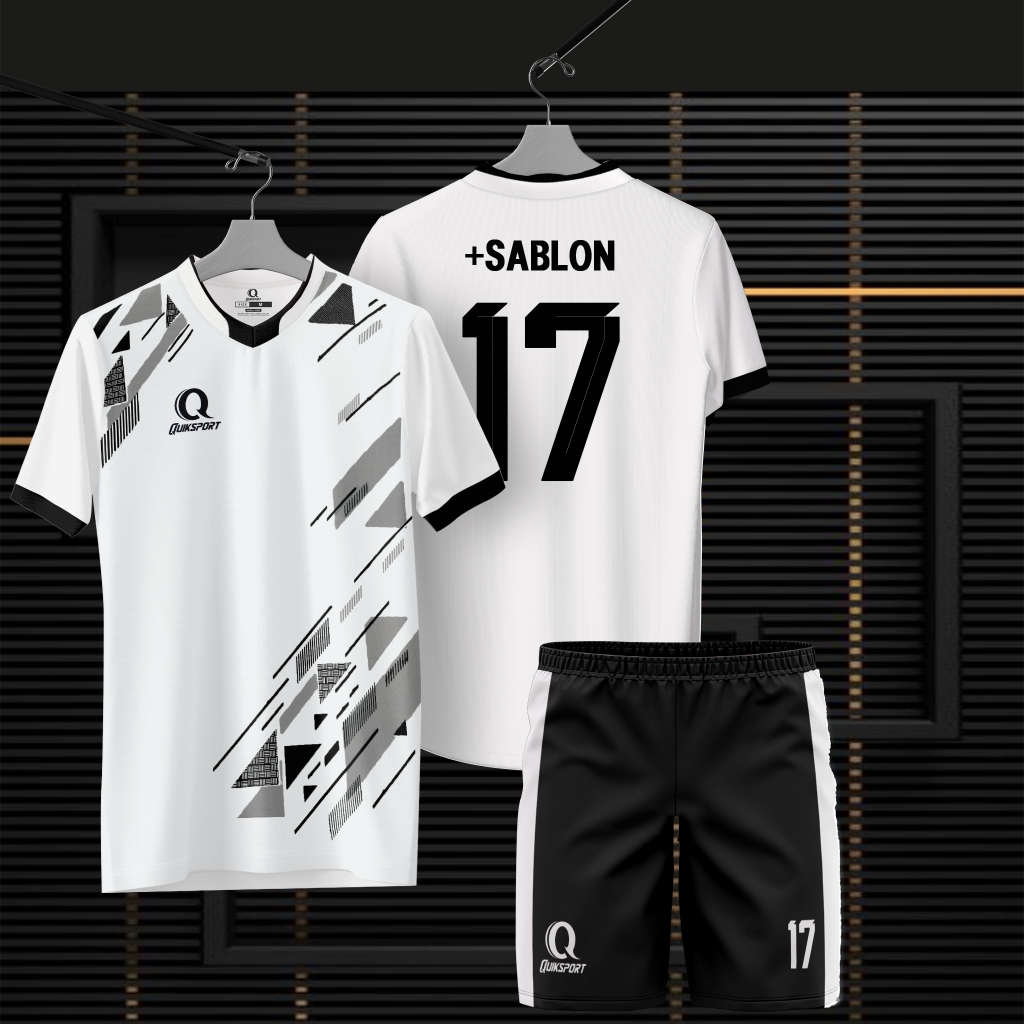 Baju Bola Futsal Kaos Jersey Setelan Olahraga bisa tambah SABLON NAMA NOMOR PUNGGUNG SENDIRI