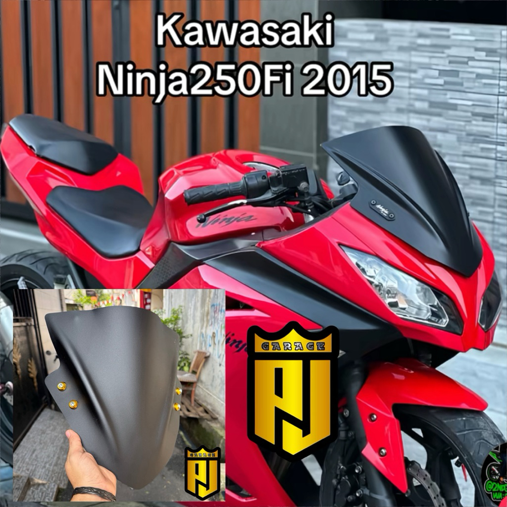 VISOR NINJA 250 FI OLD TAHUN 2013 SAMPAI 2016