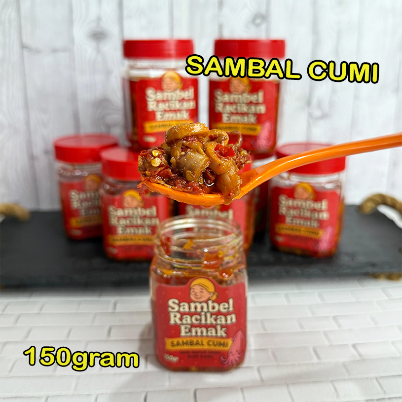 

(150gr) Sambal Cumi - Sambel Racikan Emak