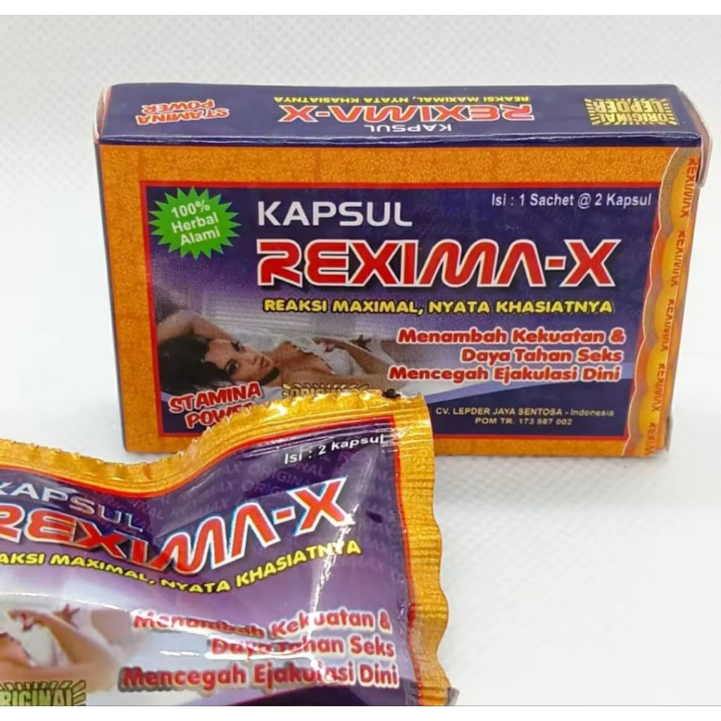 PRIVASI AMAN OBAT KUAT 1 SACET REXIMAX ORIGINAL 100% ASLI BISA COD